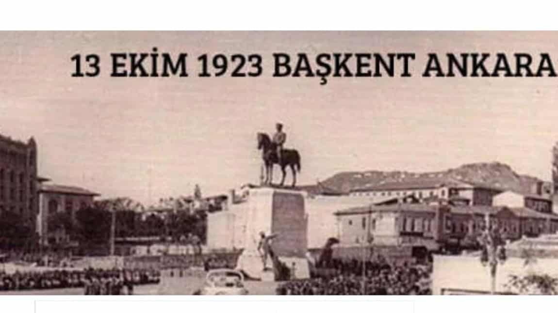 ANKARA'NIN BAŞKENT OLUŞU